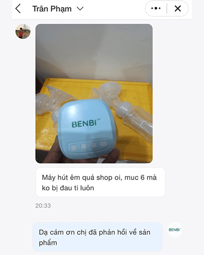 Review máy hút sữa Benbi Basic 1