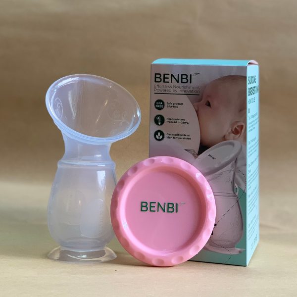 Coc-hung-sua-benbi-honey-1 Cốc hứng sữa Benbi Silicon an toàn