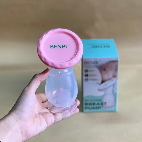 Coc-hung-sua-benbi-honey Cốc hứng sữa Benbi Silicon an toàn