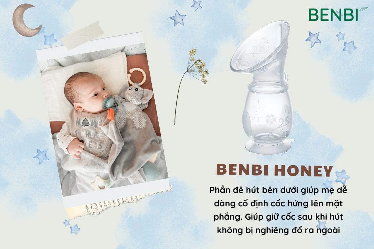 Cốc Hứng Sữa BENBI HONEY