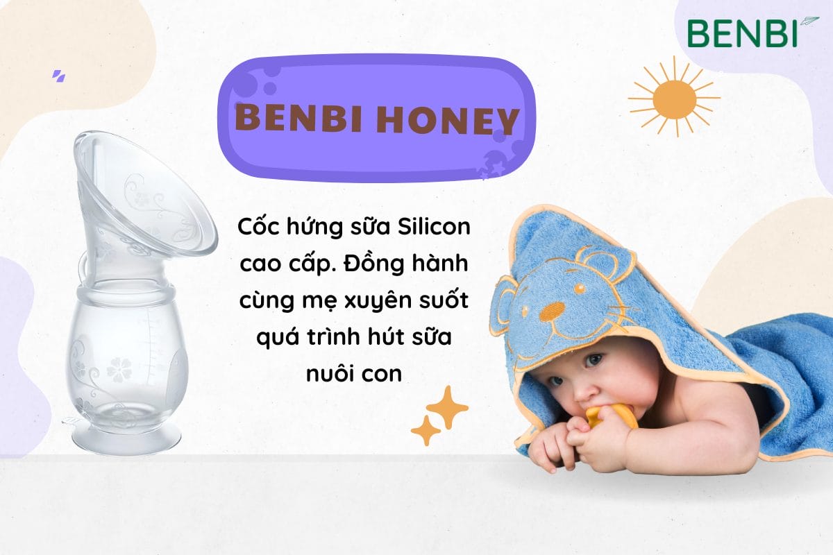 Cốc Hứng Sữa BENBI HONEY