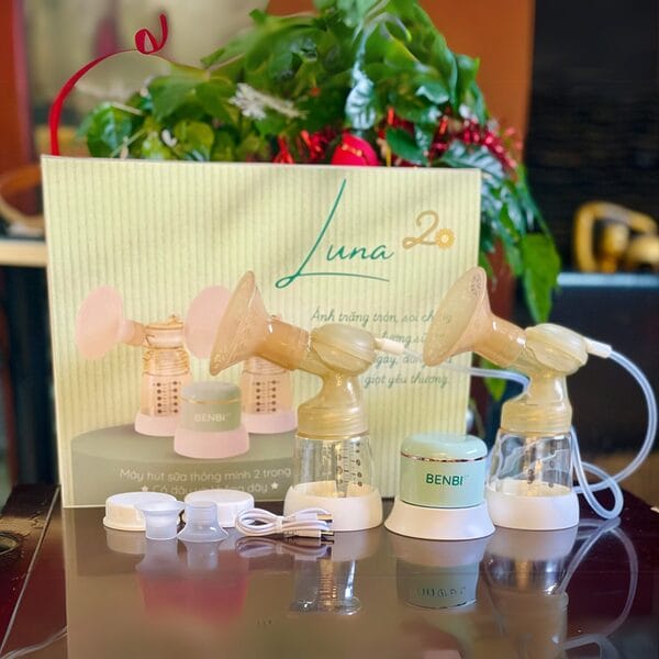 6 Máy Hút Sữa Luna 2 – Phiên bản hút 2 trong 1 thông minh số 1 hiện nay