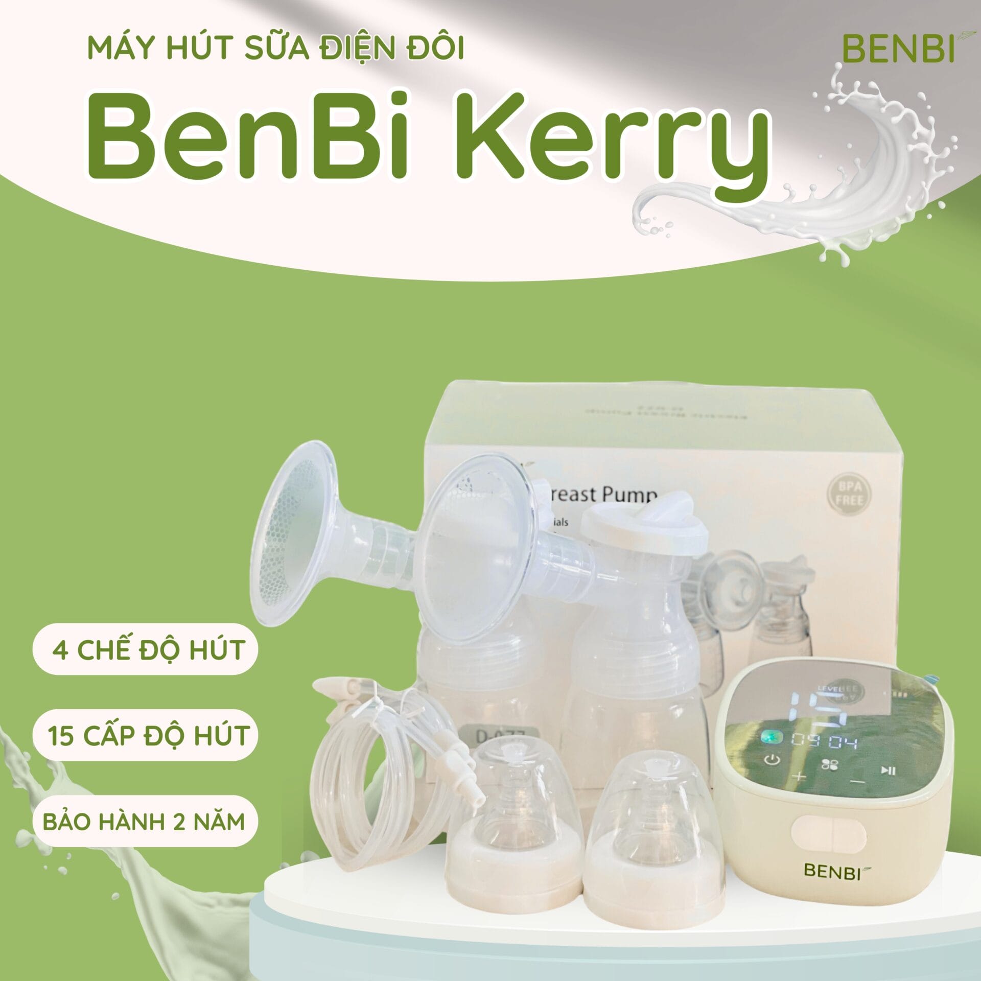 2 Máy Hút Sữa Kerry